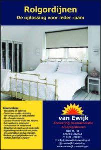 Van Ewijk Zonwering Brochure Rolgordijnen In Lelystad, Dronten, Swifterbant en Almere
