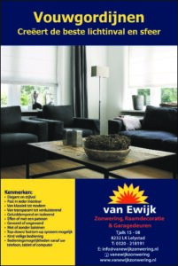 Van Ewijk Zonwering Brochure Zonneschermen In Lelystad, Dronten, Swifterbant en Almere